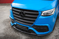 Maxton Design Street+ Spoilerlippe Front Ansatz passend für Mercedes-Benz Sprinter Mk3 schwarz Hochglanz