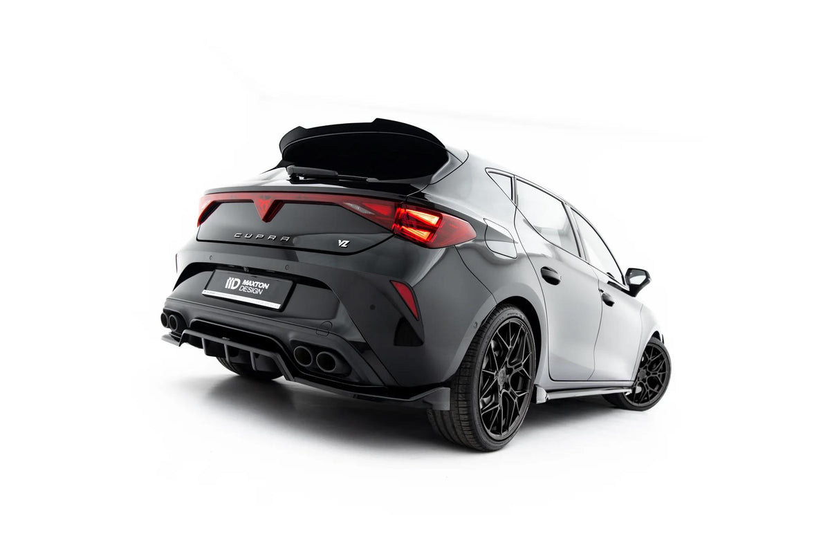 Maxton Design Diffusor für Cupra Leon Mk1 Facelift [2024-] | Schwarz Hochglanz | ABS-Kunststoff