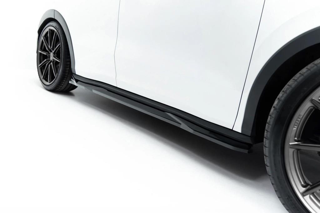 Maxton Design Seitenschweller für Volkswagen T-Roc Mk2 [2025-] | Schwarz Hochglanz | ABS-Kunststoff