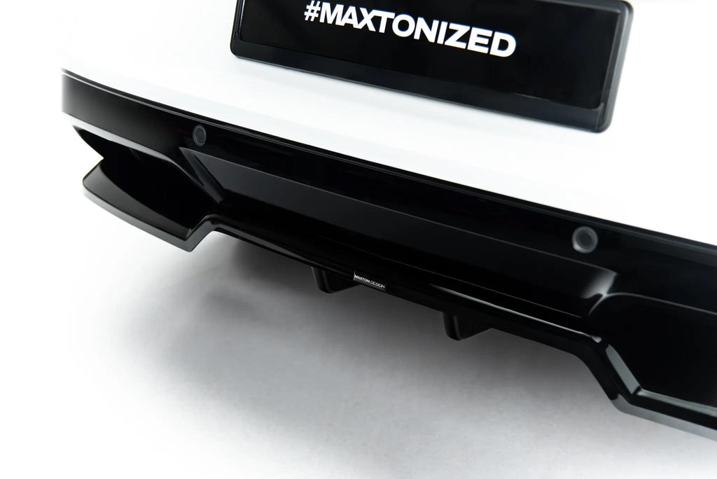 Maxton Design Diffusor für Volkswagen T-Roc Mk2 [2025-] | Schwarz Hochglanz | ABS-Kunststoff