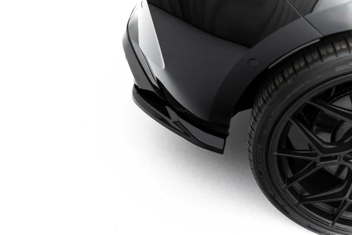 Maxton Design Heck Flaps für Cupra Leon Mk1 Facelift [2024-] | Schwarz Hochglanz | ABS-Kunststoff