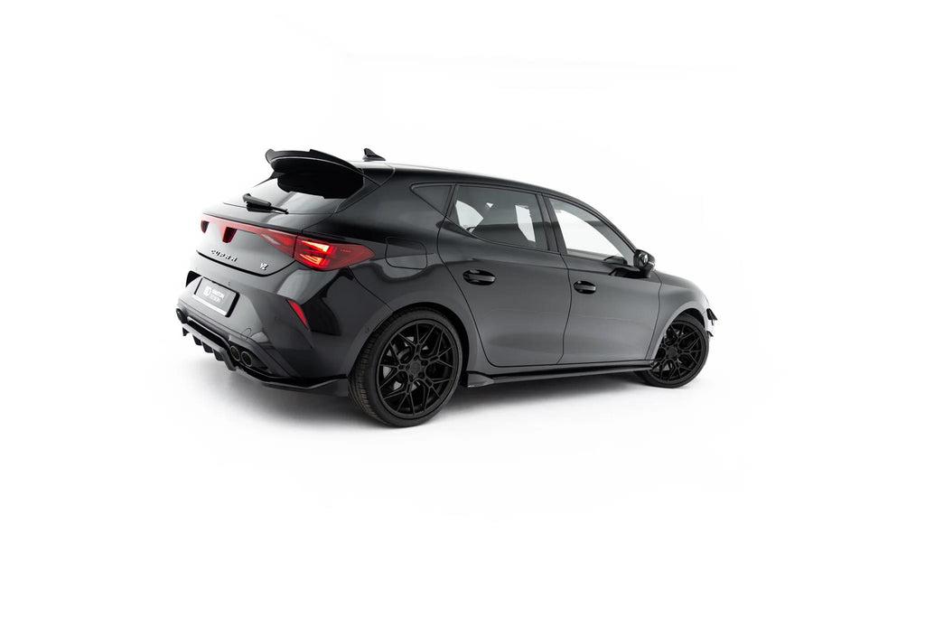Maxton Design Seitenschweller für Cupra Leon Mk1 Facelift [2024-] | Schwarz Hochglanz | ABS-Kunststoff