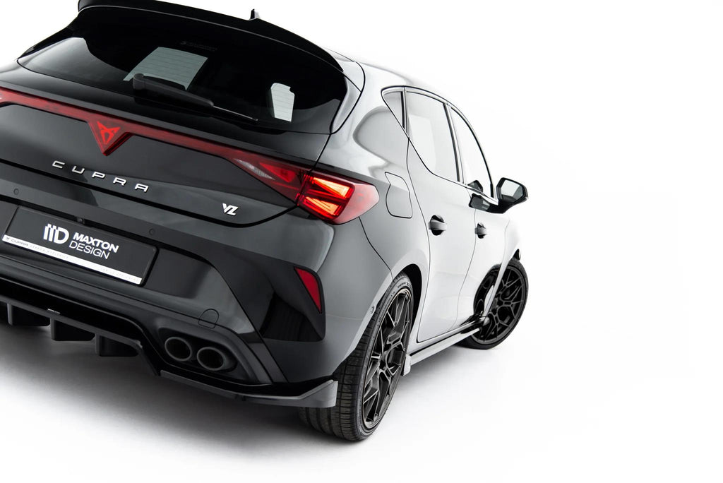 Maxton Design Diffusor für Cupra Leon Mk1 Facelift [2024-] | Schwarz Hochglanz | ABS-Kunststoff