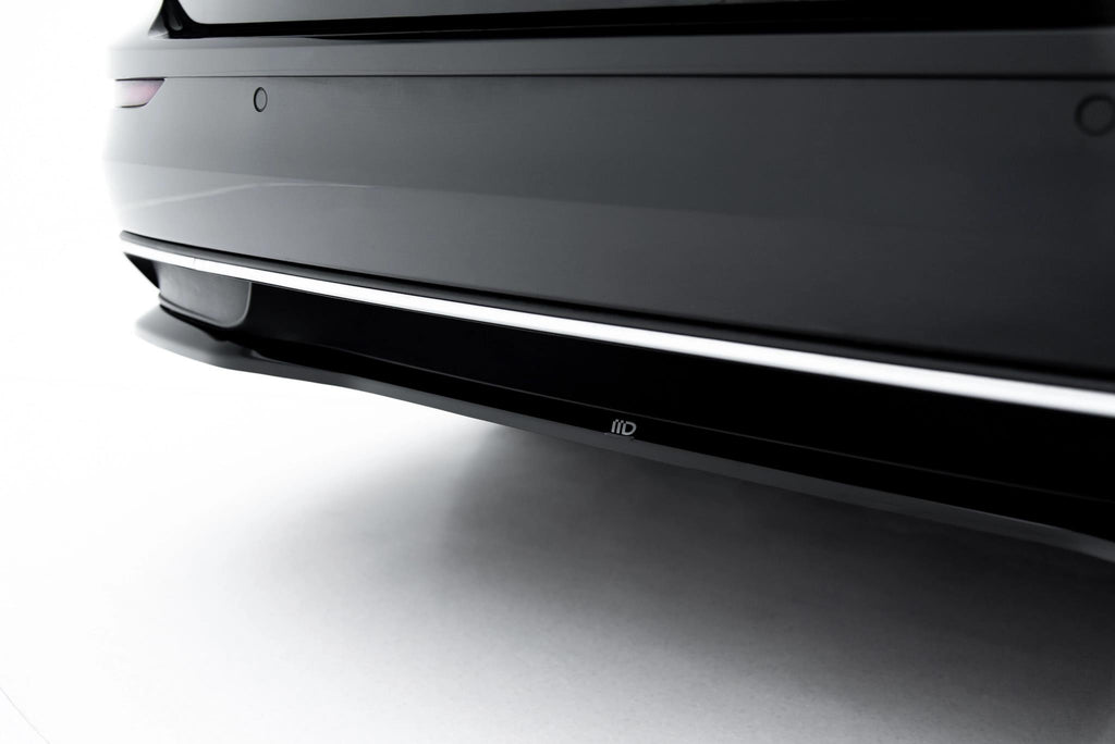 Maxton Design Heckansatz VW Golf Variant Mk8 Facelift schwarz Hochglanz für Volkswagen Golf Mk8 Facelift