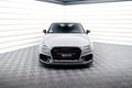 Maxton Design Street+ Spoilerlippe Front Ansatz V.4 passend für Audi RS3 8V FL Sportback schwarz Hochglanz