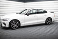 Maxton Design Street+ Seitenschweller Leisten V.2 passend für Volvo S60/V60 R-Design Mk3 schwarz Hochglanz