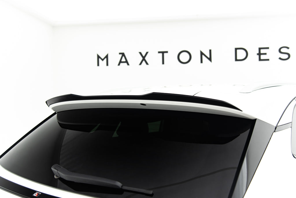 Maxton Design Höher Spoiler CAP passend für MG HS Mk2 schwarz Hochglanz