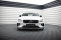 Maxton Design Street+ Spoilerlippe Front Ansatz V.1 passend für Volvo S60/V60 R-Design Mk3 schwarz Hochglanz