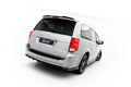 Maxton Design Street+ Mittlerer Diffusor Race Passend für Dodge Grand Caravan Mk5 Facelift Schwarz Hochglanz