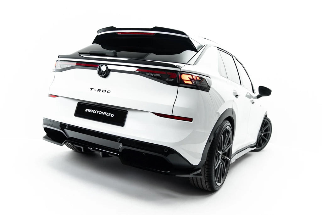 Maxton Design Diffusor für Volkswagen T-Roc Mk2 [2025-] | Schwarz Hochglanz | ABS-Kunststoff