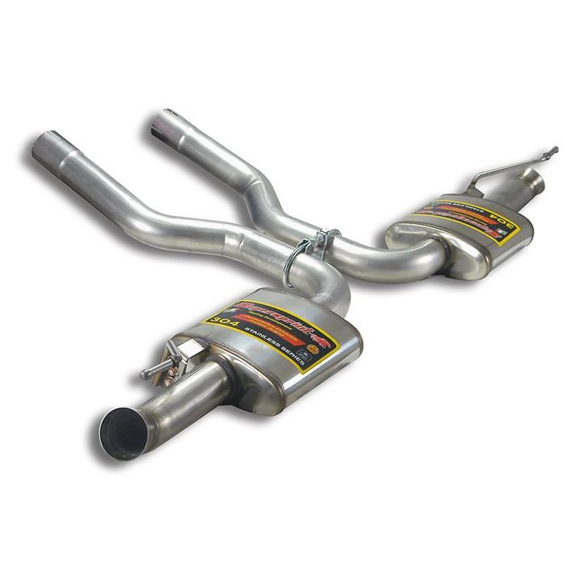 Supersprint Endschalldämpfer Recht + Link Racing (alt. 24.50.06) für Porsche Cayenne (Serie 957) (2007–2010)