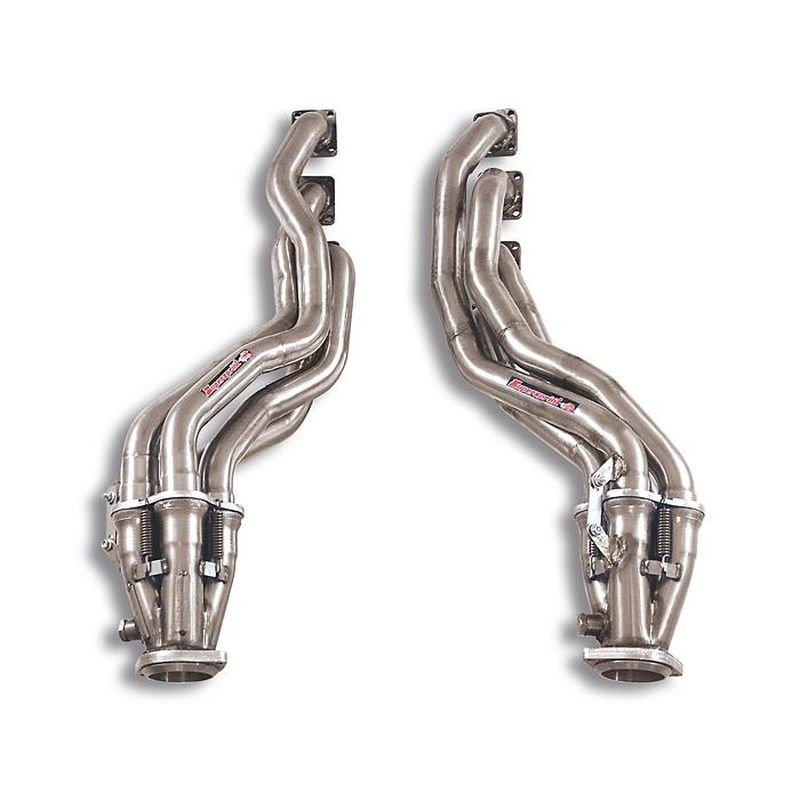 Supersprint Fächerkrümmer Rechts + Links - (Left Hand Drive) - (Supersprint Design Patent) für BMW X BMW E70 X5 (2007–2009)
