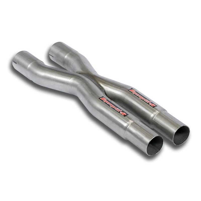 Supersprint Vorderrohr Recht + Link “X-Pipe” für Daimler / Vanden Plas Daimler (2002)