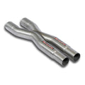 Supersprint Vorderrohr Recht + Link “X-Pipe” für Jaguar XJR  (2002)