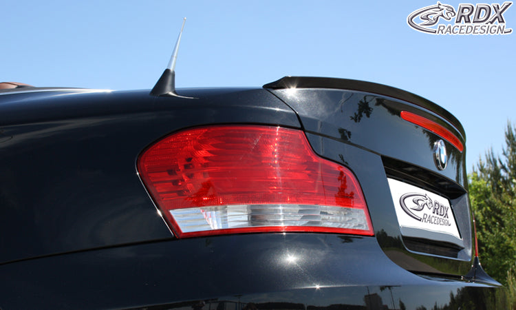 RDX Hecklippe für BMW 1er E82 Coupe / E88 Cabrio Heckklappenspoiler Heckspoiler