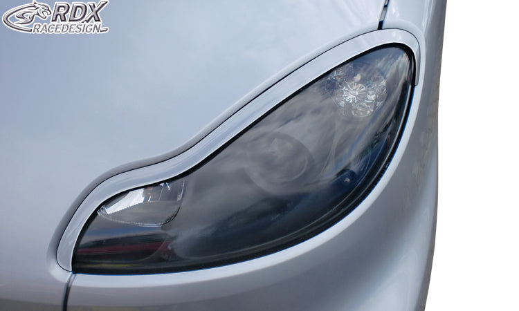 RDX Scheinwerferblenden für Smart fortwo Coupe & Cabrio C451 2007+ Böser Blick