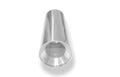 Fox Anschweißendrohr Typ 22 Ø 100 mm / Gesamtlänge: 300 mm  - rund / uneingerollt / gerade / mit poliertem Absorber (Innendurchmesser 63mm - Länge: ca. 140mm)