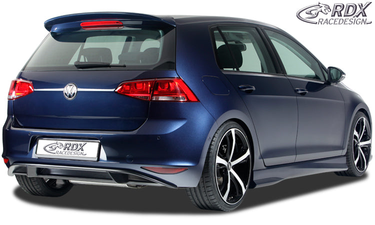 RDX Heckansatz für VW Golf 7 Heckeinsatz Heckblende Diffusor
