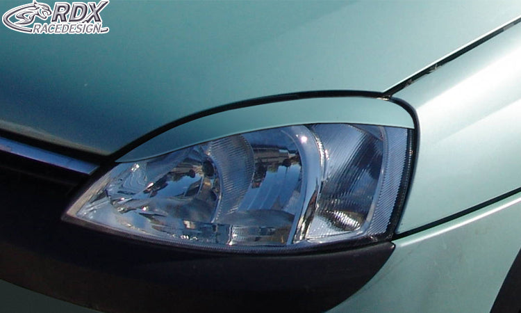 RDX Scheinwerferblenden für OPEL Corsa C Böser Blick