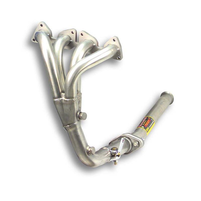Supersprint Fächerkrümmer Edelstahl (für Katalysator Ersatz) für Peugeot 206  (2001)