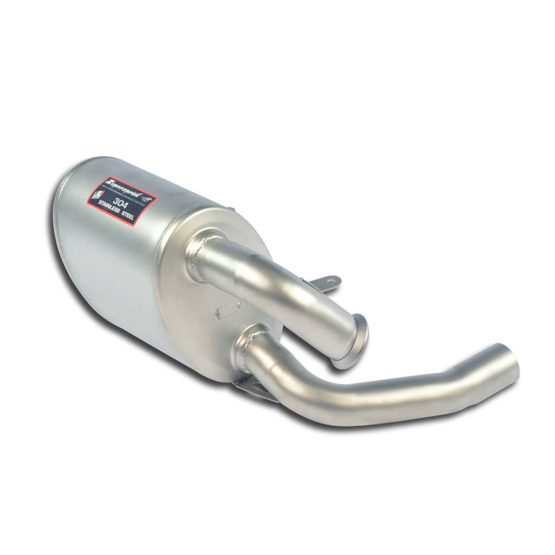 Supersprint Endschalldämpfer Links -Racing- für Porsche 911 (996er Serie GT3 / GT3 RS) (2001–2004)