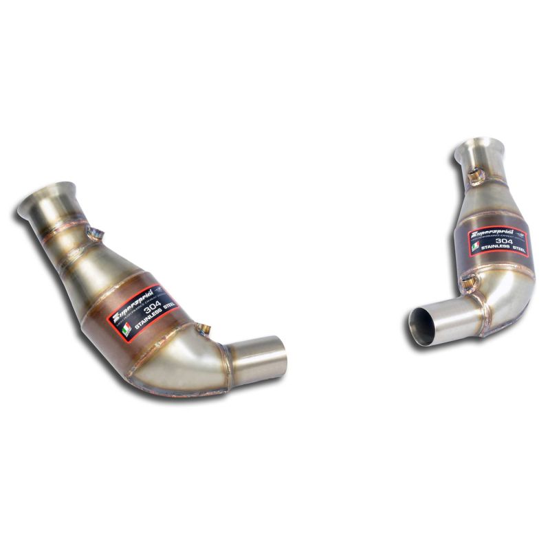 Supersprint Sport Metallkatalysator Rechts + Links für Porsche 911 (991.1 Serie GT3 / GT3 RS) (2013–2018)