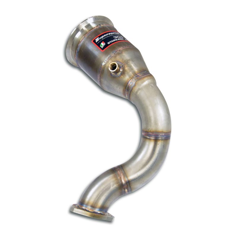 Supersprint Downpipe Links + Sport Metallkatalysator für Audi  S / RS AUDI RS Q8 (2018–2020)