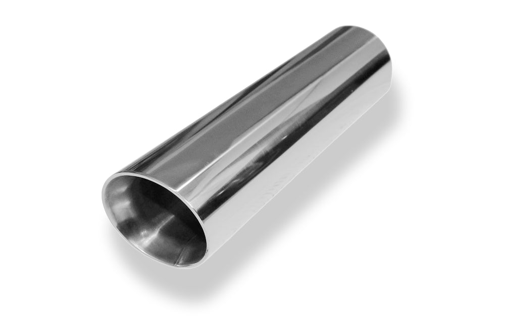 FoxAnschweißendrohr Typ 25 Ø 70 mm / Länge: 300 mm - rund / uneingerollt / abgeschrägt / mit Type-B Einsatz