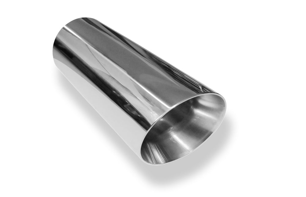 FoxAnschweißendrohr Typ 25 Ø 114 mm / Länge: 300 mm - rund / uneingerollt / abgeschrägt / mit Type-B Einsatz