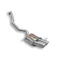 Supersprint Endschalldämpfer Links MAGNUM OO 90 für BMW X BMW E53 X5 (2001–2006) | ABE - eintragungsfrei