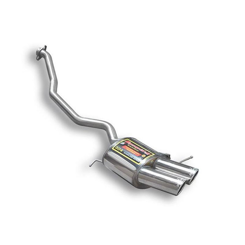 Supersprint Endschalldämpfer Links MAGNUM OO 90 für BMW X BMW E53 X5 (2001–2006) | ABE - eintragungsfrei