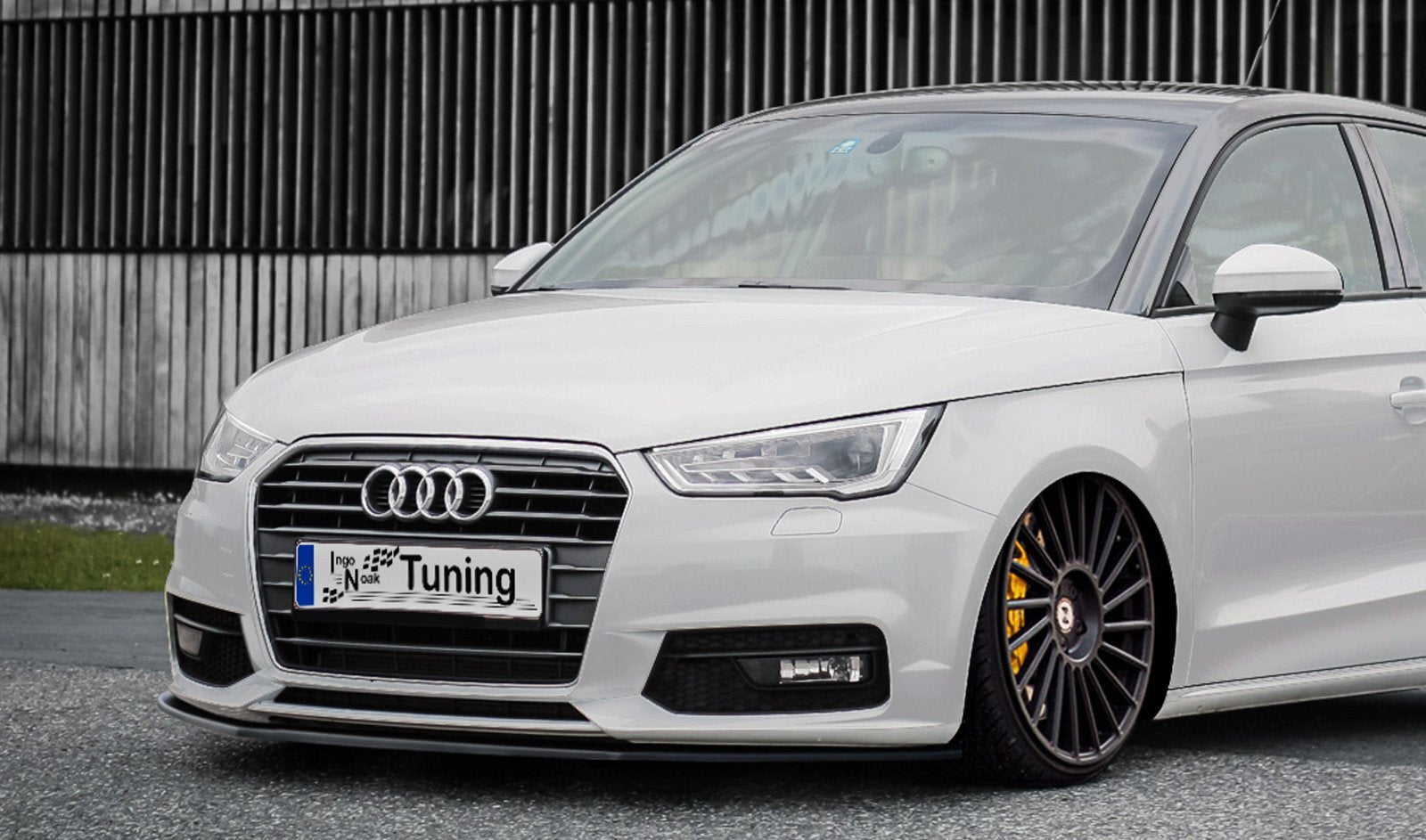 Cup Frontspoilerlippe für Audi A1 8X ab Bj.2014-