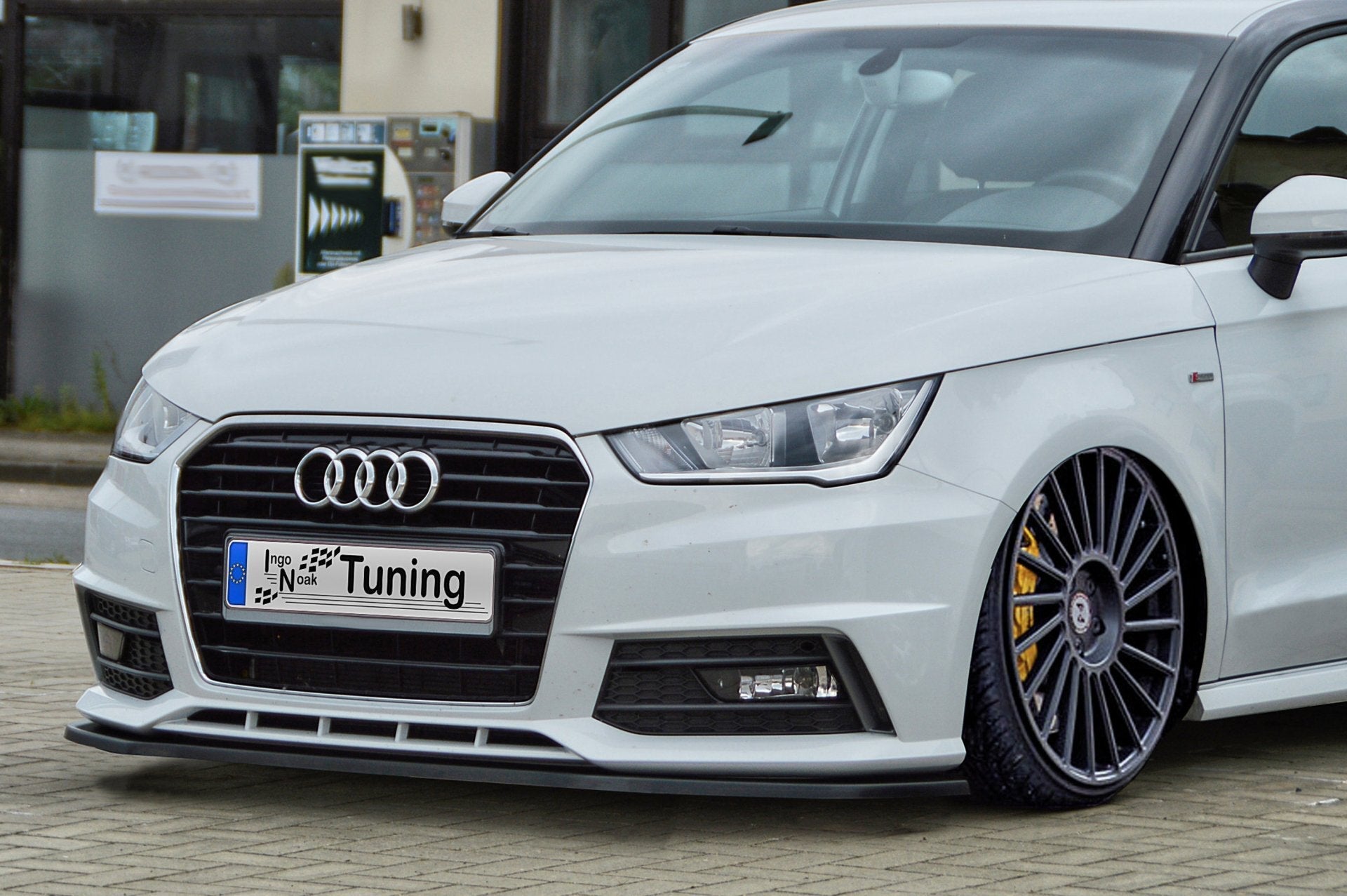 Cup Frontspoilerlippe für Audi A1 8X S-Line ab Bj.2014-