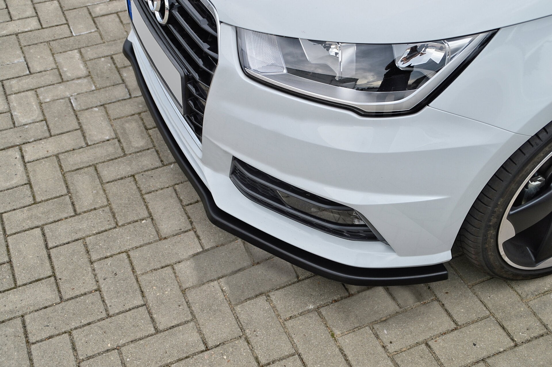 Cup Frontspoilerlippe für Audi A1 8X S-Line ab Bj.2014-