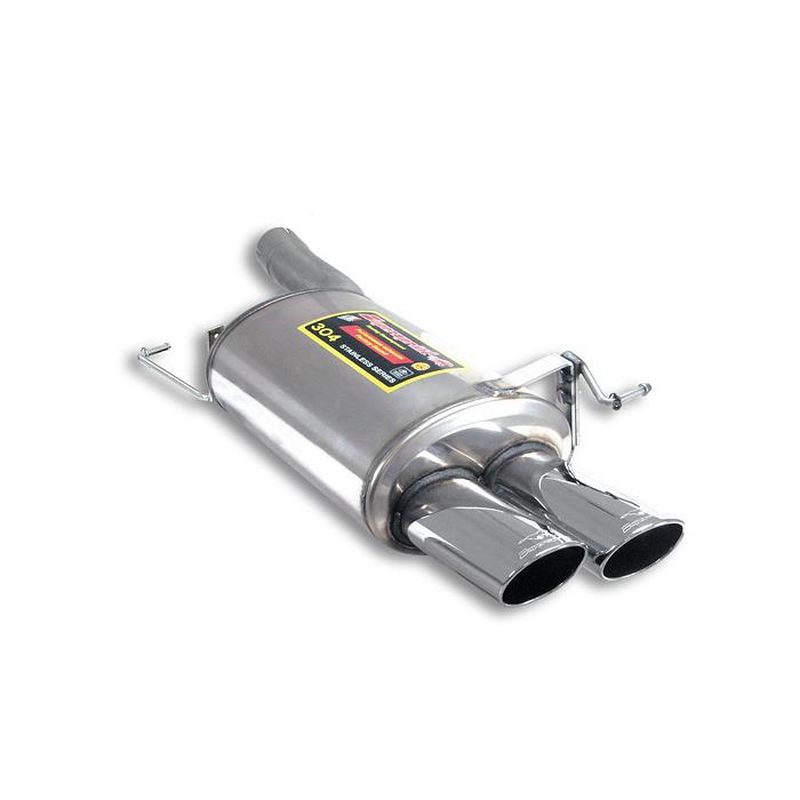 Supersprint Endschalldämpfer 100% Edelstahl OO 100x75 für BMW 7er BMW E65 (2002–2008) | ABE - eintragungsfrei