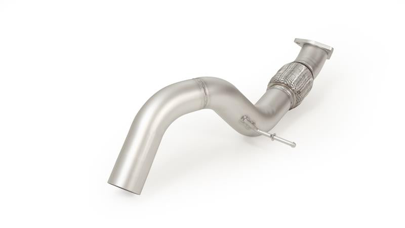 Remus Racing Vorrohr (nach Downpipe)ohne Genehmigung<br />Serienrohr Ø 60 mm - REMUS Rohr Ø 76 mm für Honda Civic Type R | EG-Gutachten/ABE