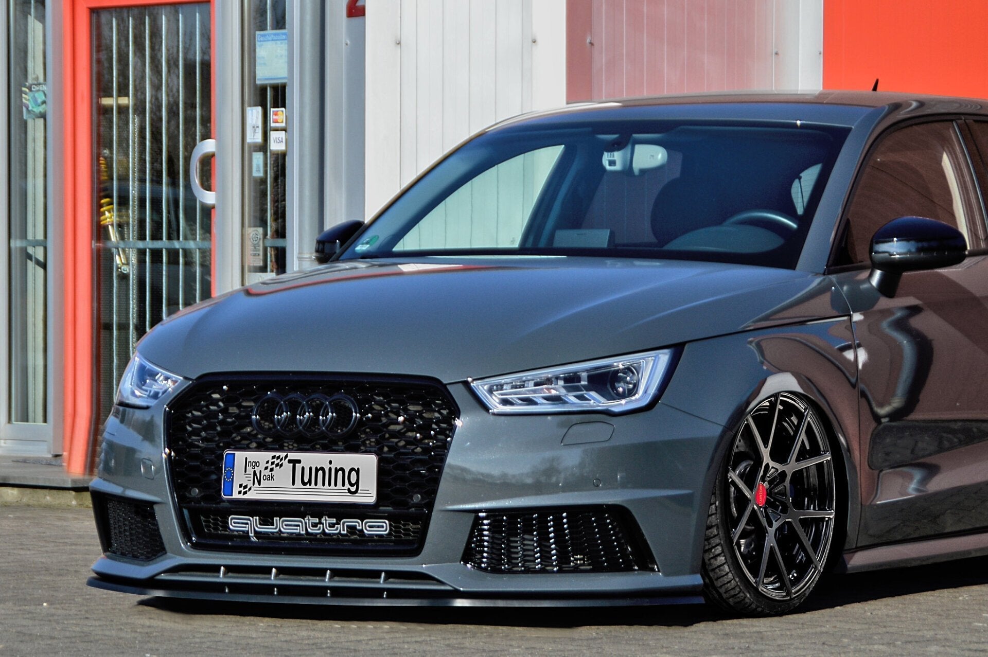 Cuplippe Spoilerschwert für Audi S1 8X
