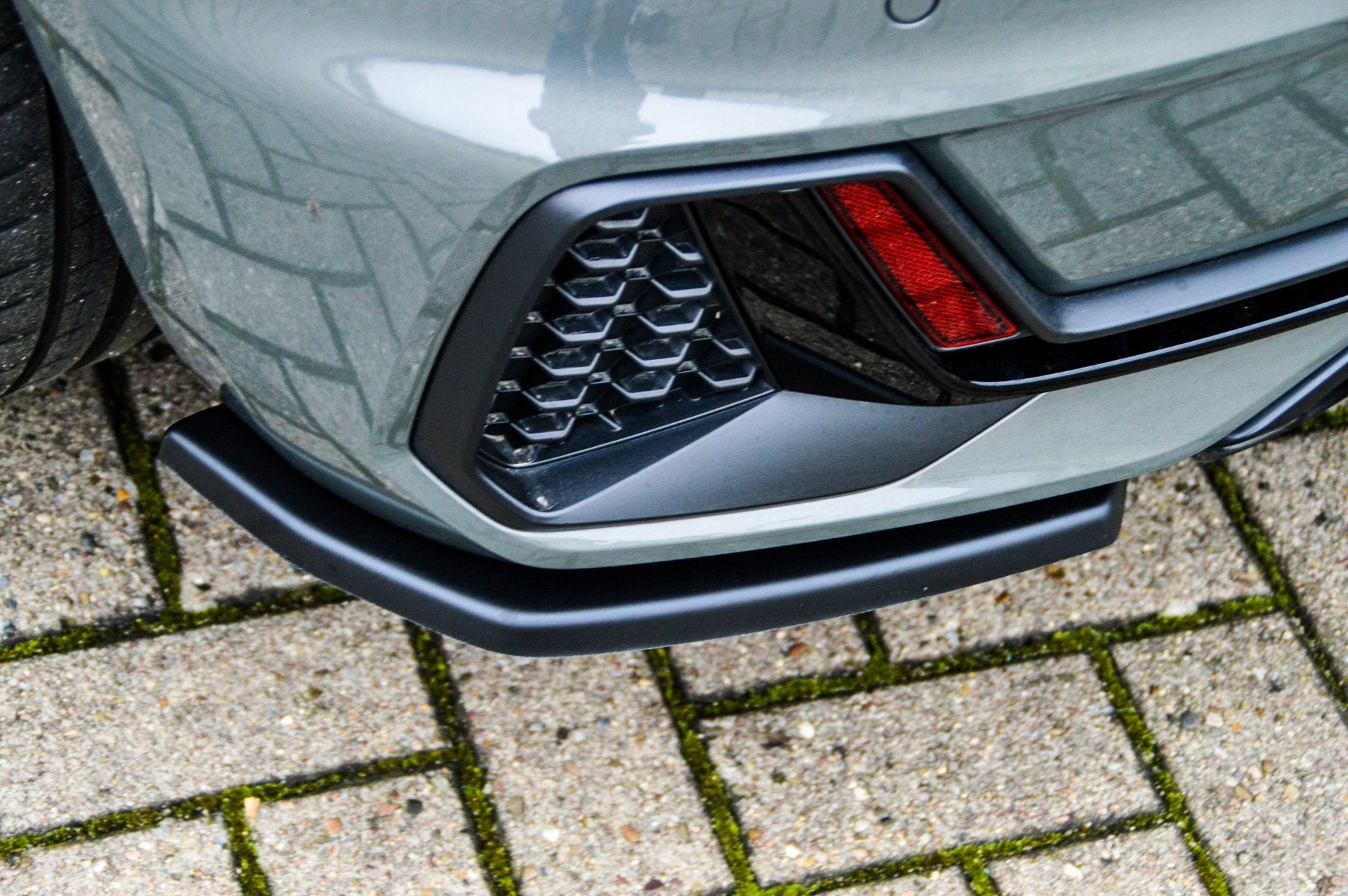 Gefräster Heckansatz + Seitenteile für Audi A1 GB Sportback S-Line ab Bj.2018-