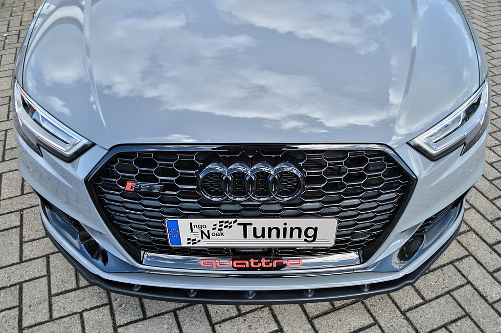 Cup Frontspoilerlippe für Audi RS3 8V Facelift Sportback/Limo Bj.2017-