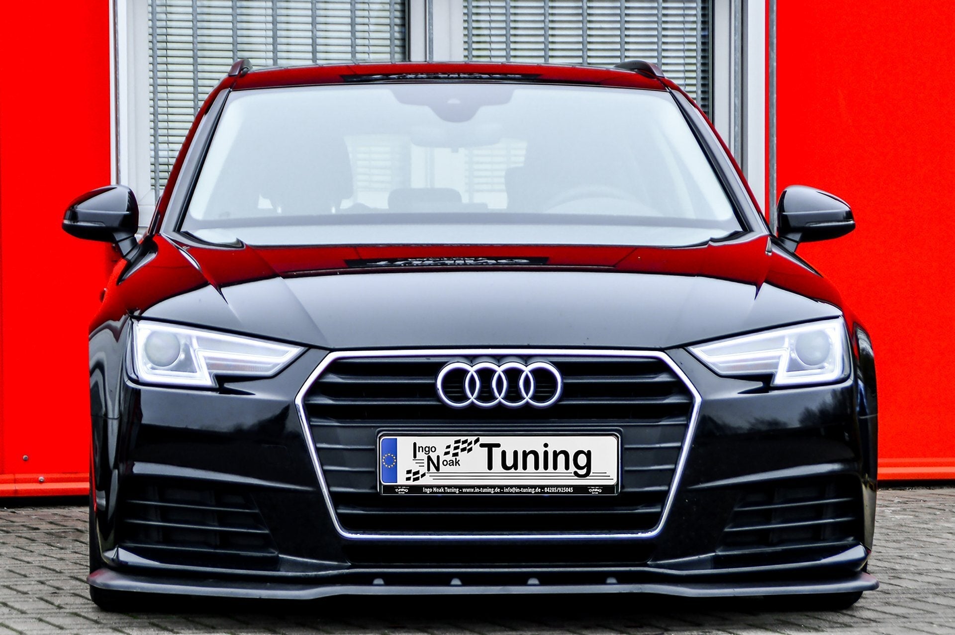 Cup Frontspoilerlippe für Audi A4 B9 ab Bj. 2015-