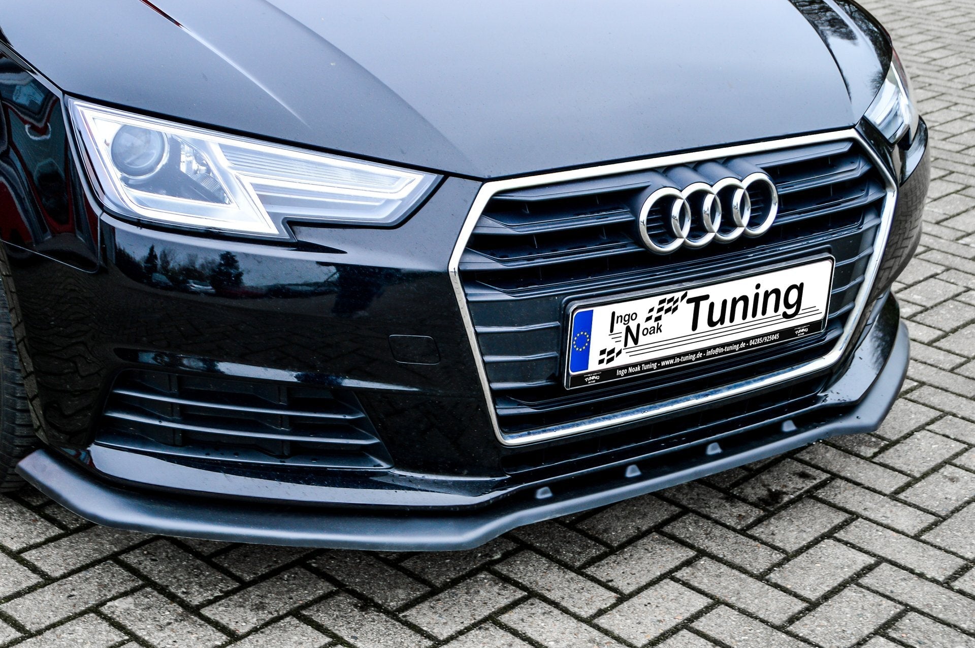 Cup Frontspoilerlippe für Audi A4 B9 ab Bj. 2015-