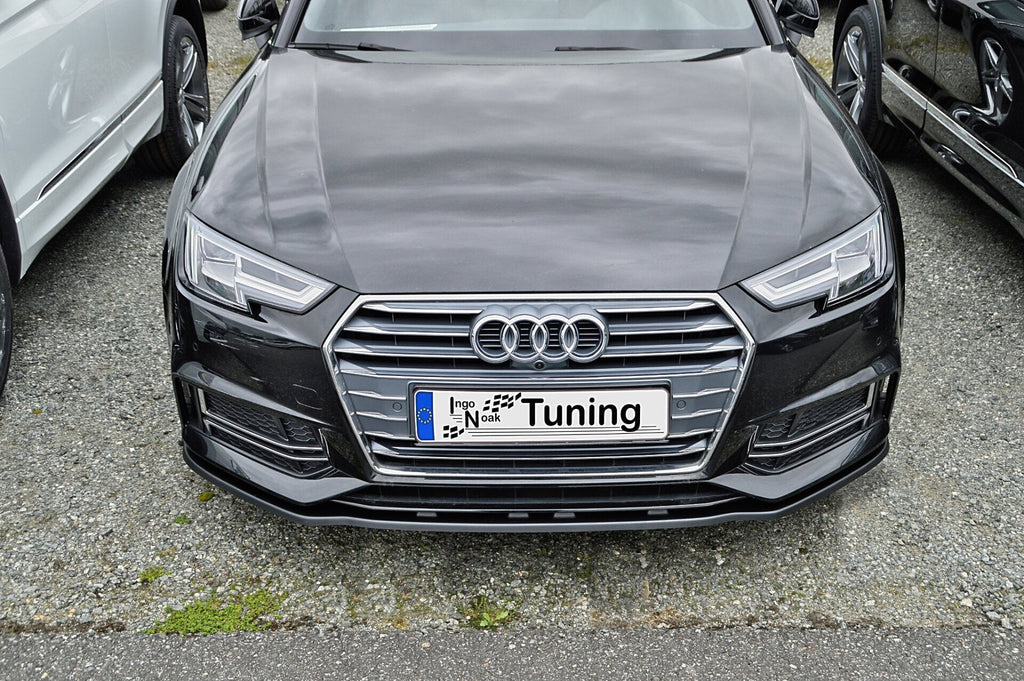 Cup Frontspoilerlippe für Audi A4 S-Line + S4 : B9 ab Bj. 2015-