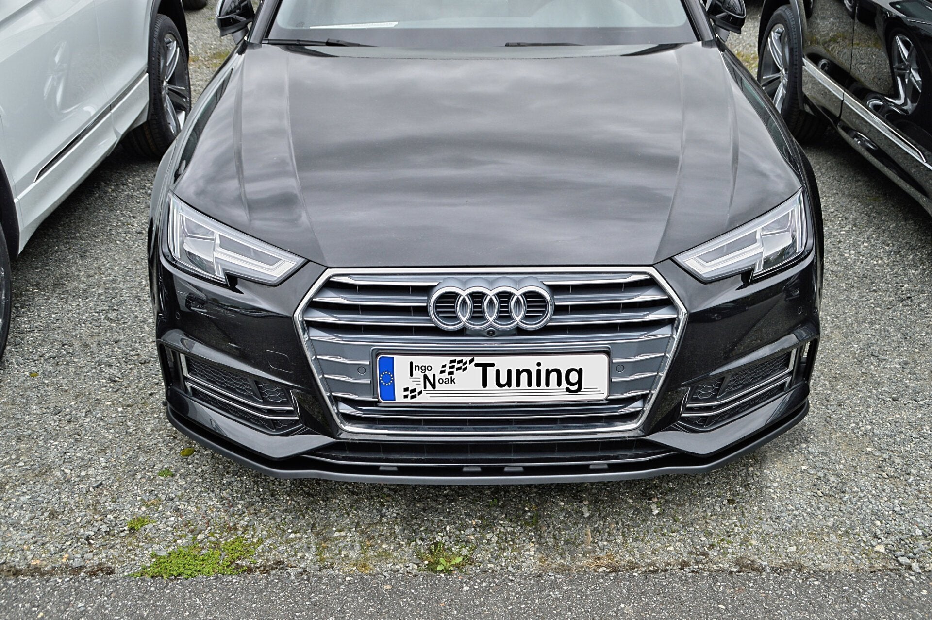 Cup Frontspoilerlippe für Audi A4 S-Line + S4 : B9 ab Bj. 2015-