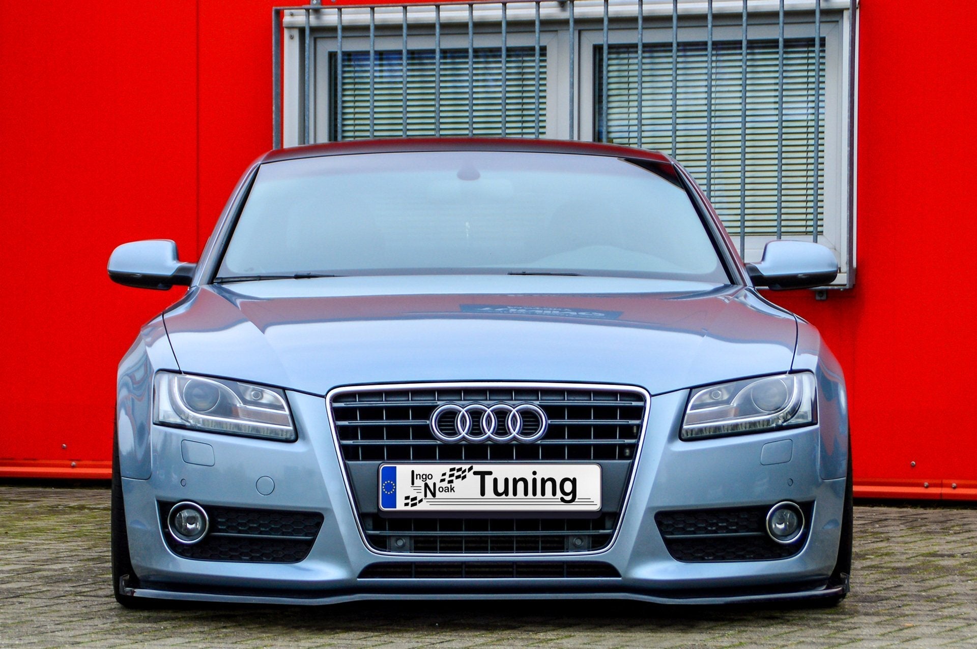 Cup Frontspoilerlippe mit Wing V2 für Audi A5 B8 Bj. 2005-2011