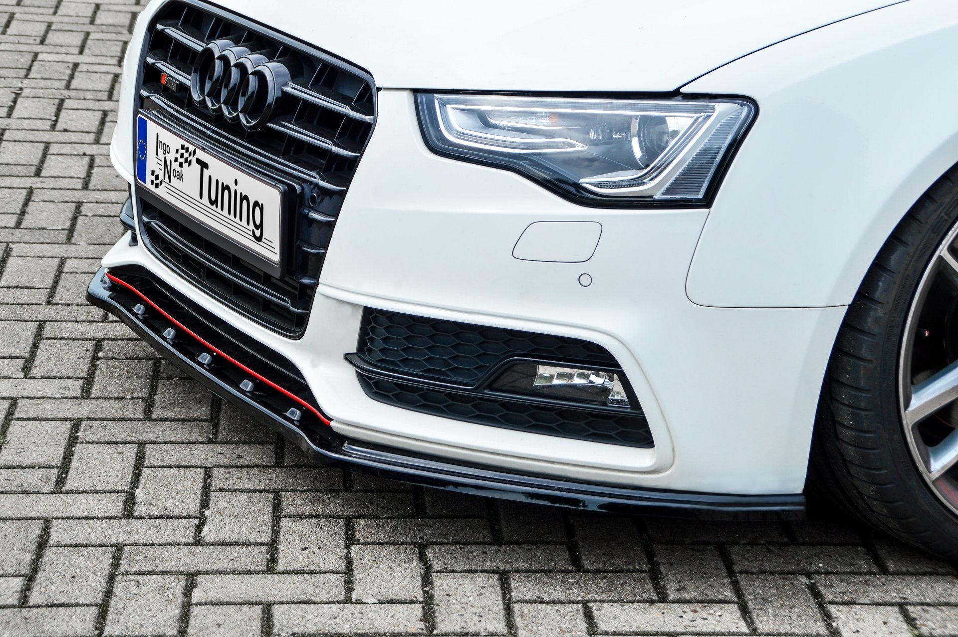 Cup Frontspoilerlippe für Audi A5 B8 Facelift S-Line ab Bj. 2011-2017