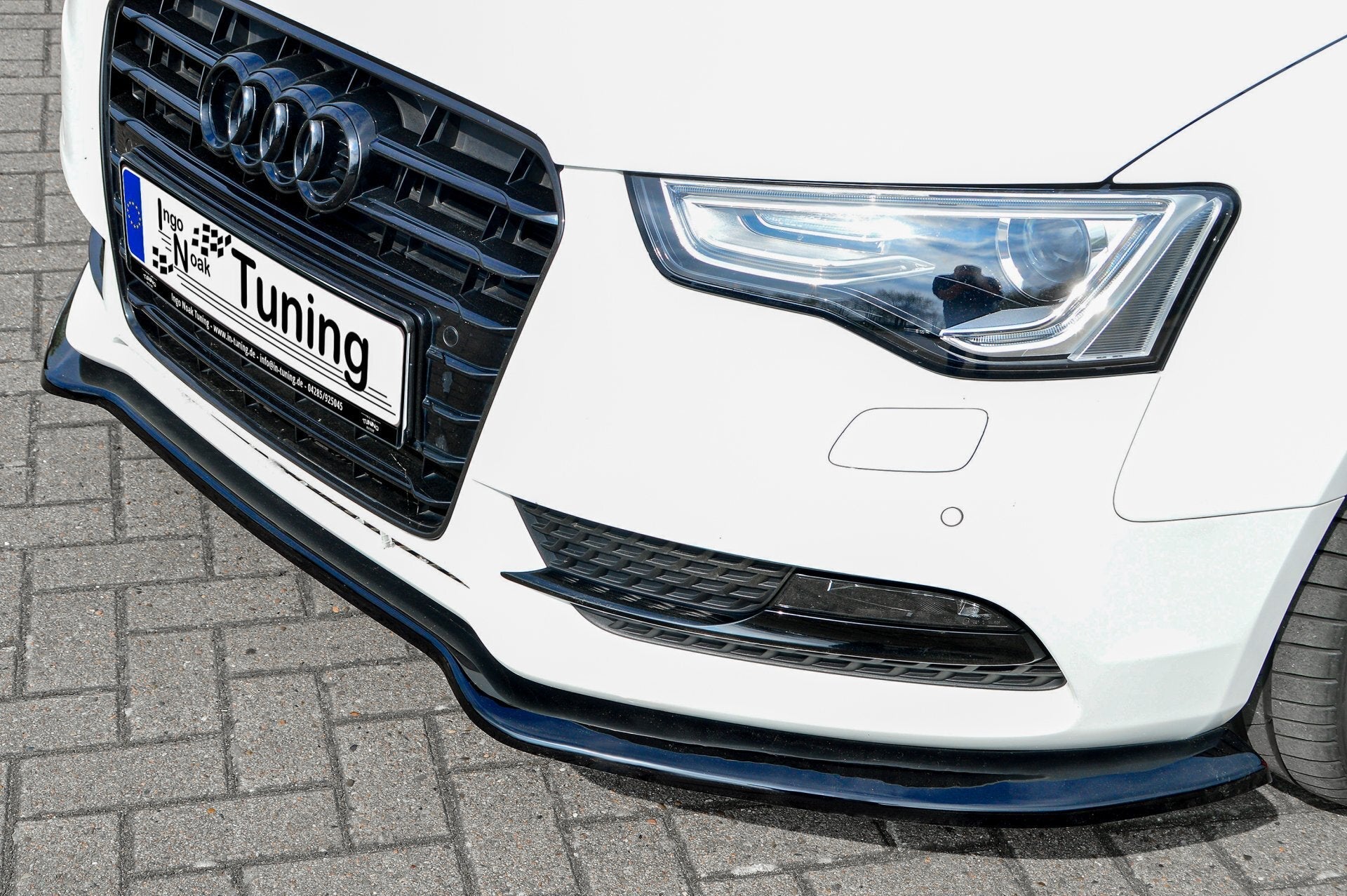 Cup Frontspoilerlippe für Audi A5 B8 Facelift Bj. 2011-2016