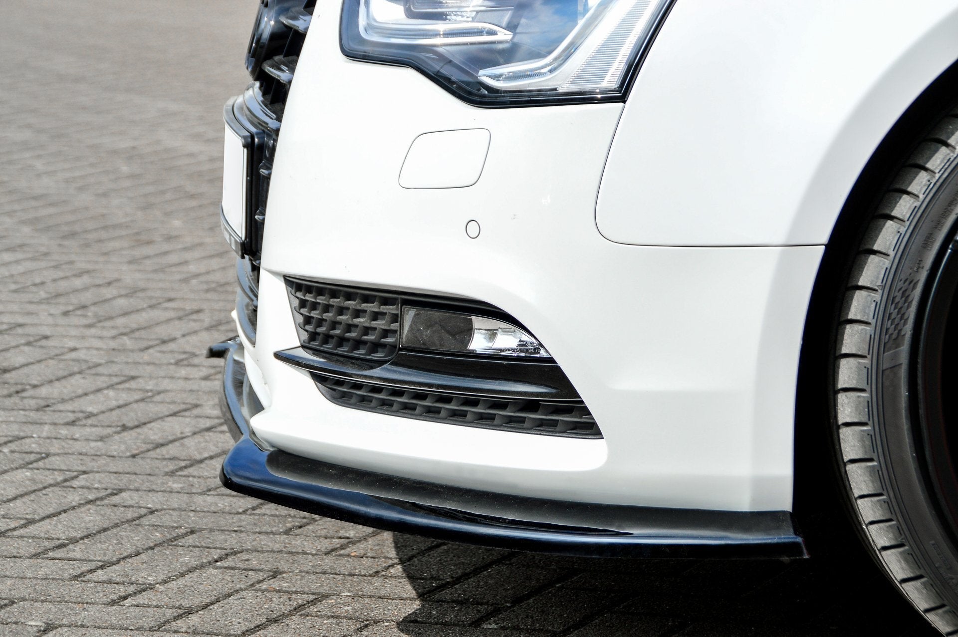 Cup Frontspoilerlippe für Audi A5 B8 Facelift Bj. 2011-2016