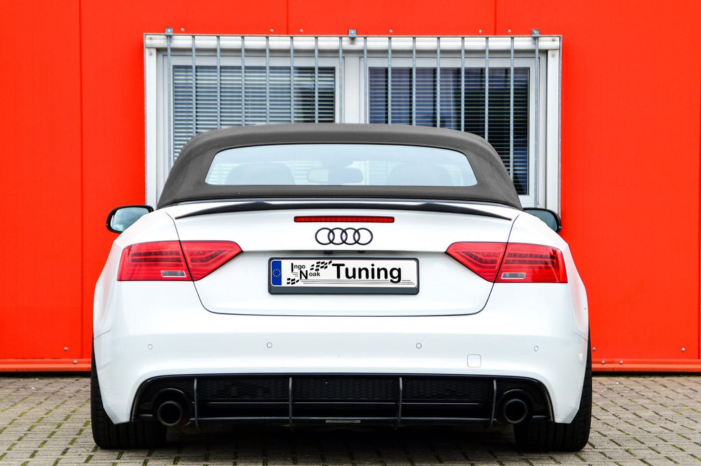 Gesfräster Heckansatz für Audi A5 B8 Facelift mit S-Line Diffusor