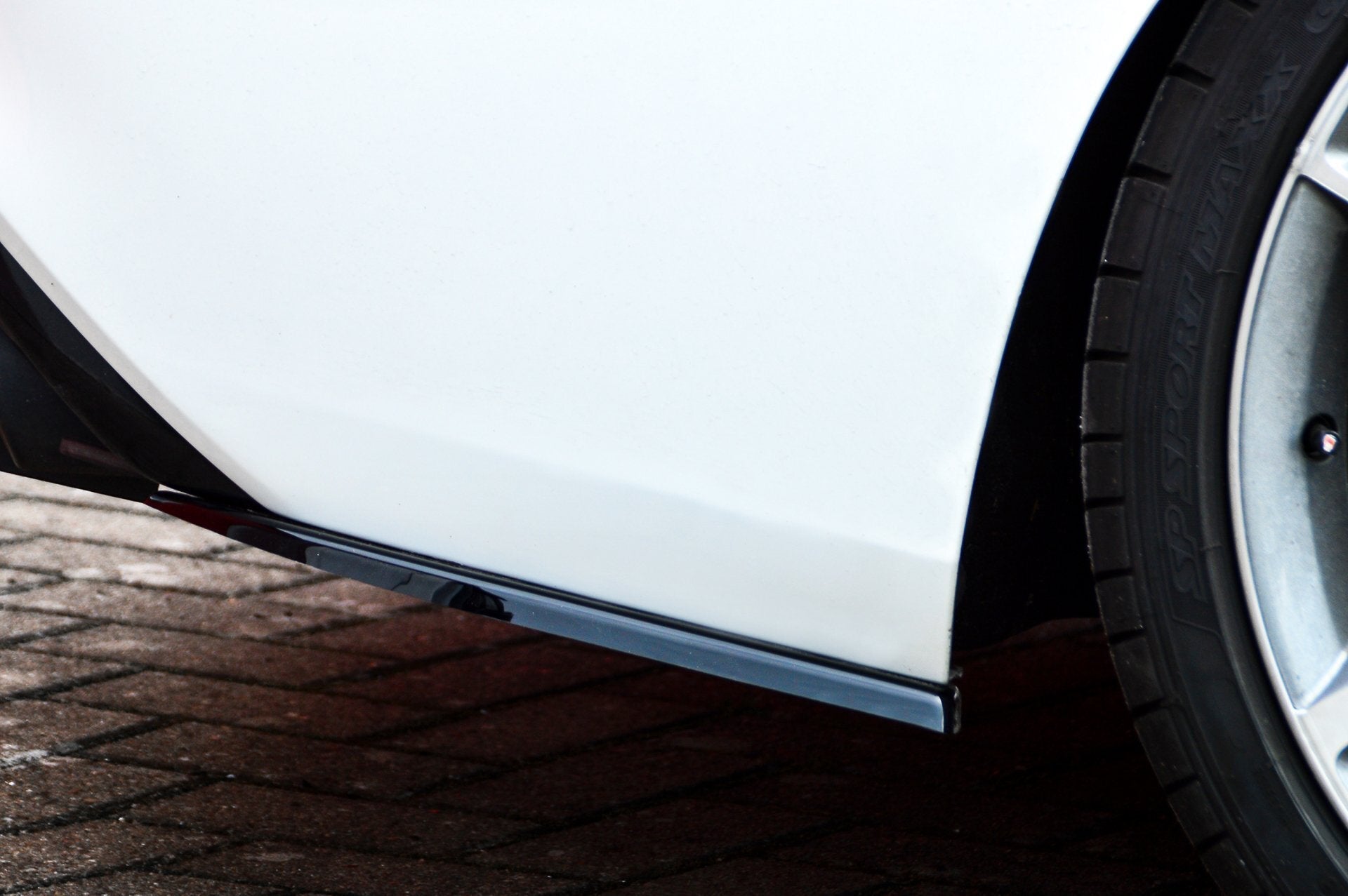 Heckansatz Seitenteile für Audi A5 B8 Facelift mit S-Line Diffusor
