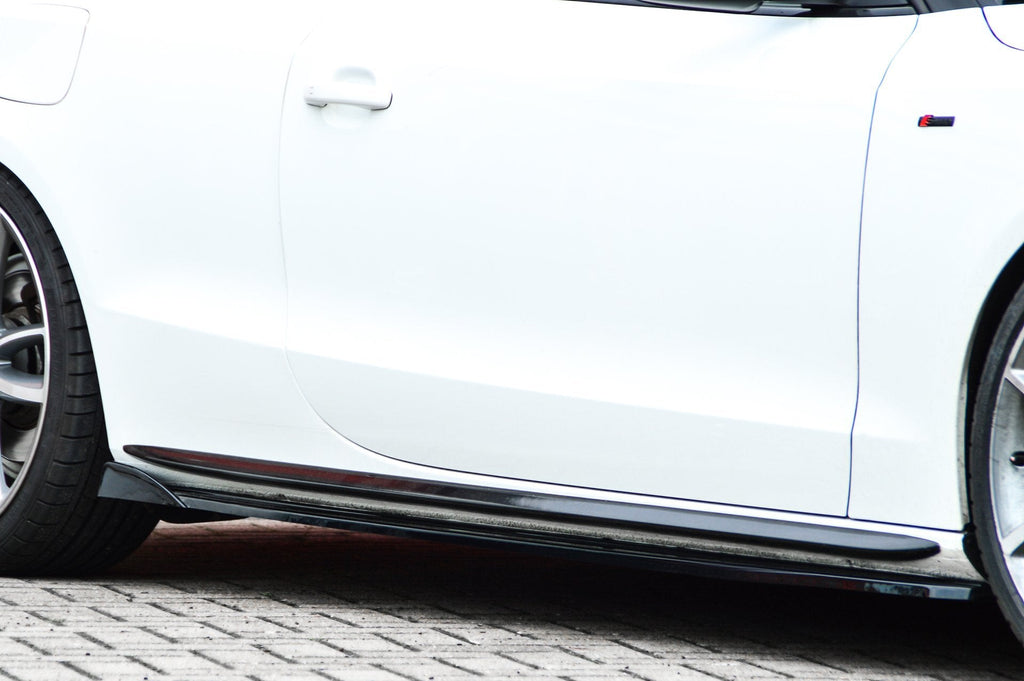 CUP Seitenschweller mit Wing für Audi A5 B8 S-Line Facelift Bj. 2011-2017